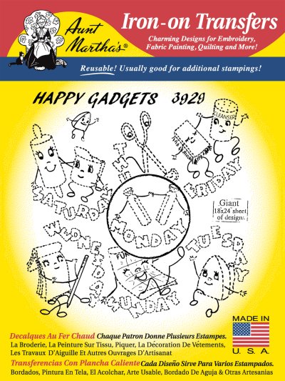 Aunt Martha 3929 - Happy Gadgets