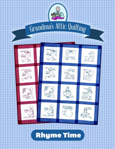 Rhyme Time Embroidery Book