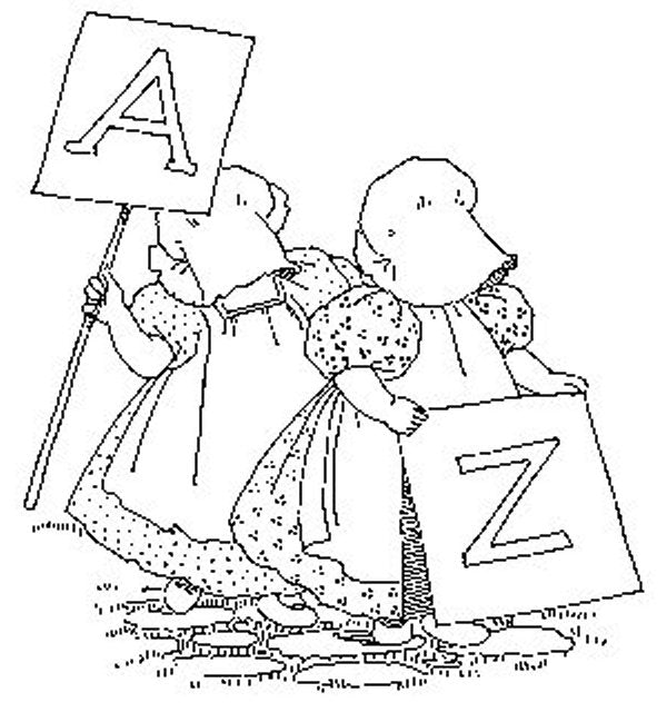 Sunbonnet Babies Quilt Block