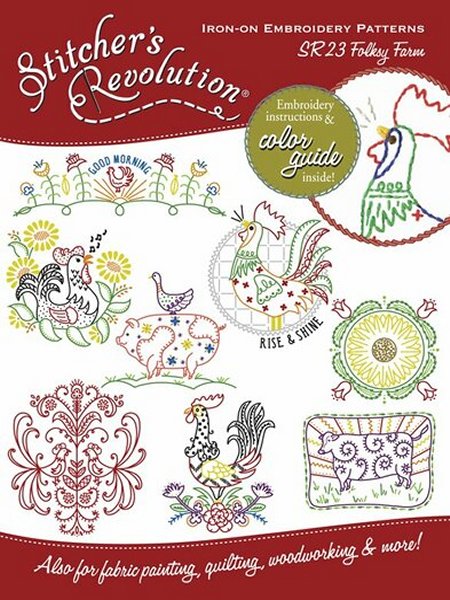 The Pioneer Woman Legacy Iron-On Embroidery Transfer Patterns