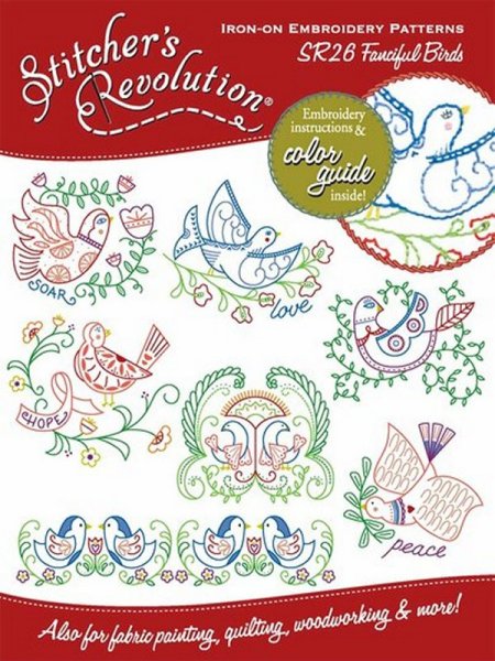 Stitcher's Revolution - SR26 Fanciful Birds