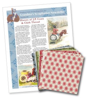 Grandma’s Scrapbasket Newsletter 