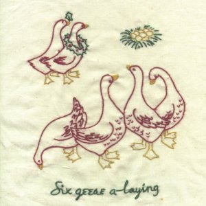 12 Days of Christmas Embroidery Block of the Month Club