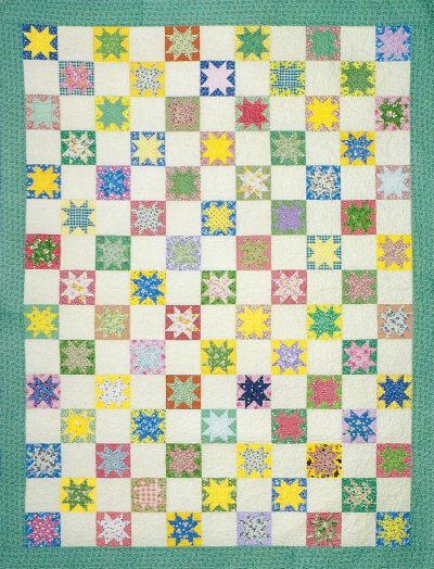 Starry Eyed Thirties Quilt