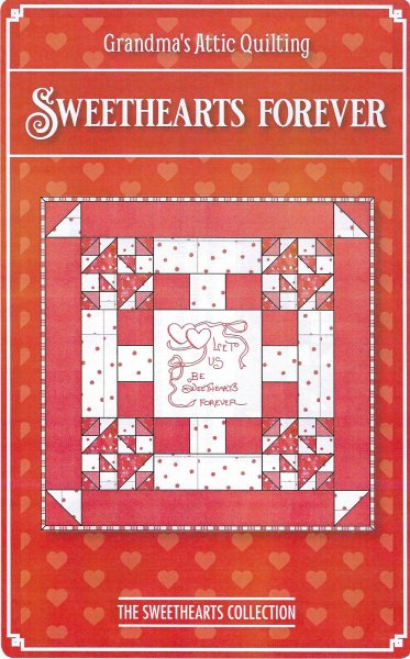 Redwork - Sweethearts Forever