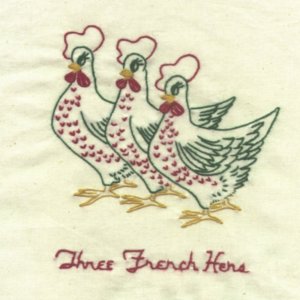 12 Days of Christmas Embroidery Block of the Month Club