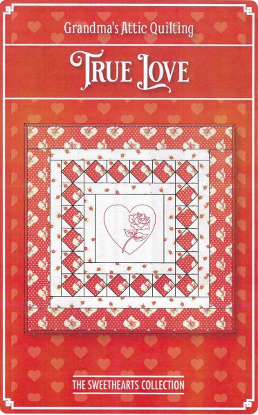 Redwork - True Love