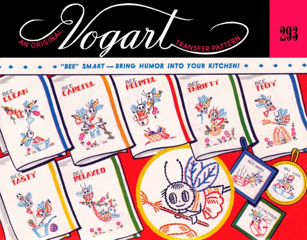 Vogart - #293 Bee Smart Transfer Pattern