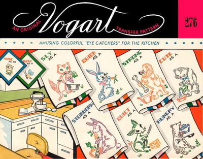 Vogart - #276 Amusing Colorful Eye Catchers Transfer Pattern