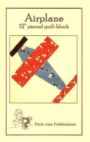 Airplane Quilt Block Pattern - Grandma&