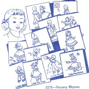 Aunt Martha 3275 - Nursery Rhymes - Grandma's Attic Quilting