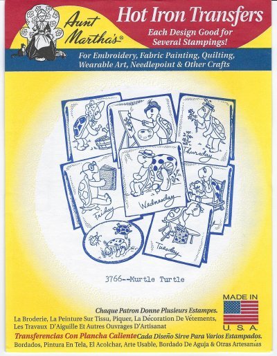 Aunt Martha 3766 - Murtle Turtle - Grandma's Attic Quilting