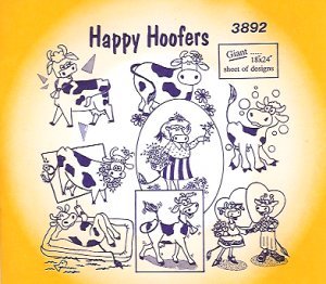 Aunt Martha 3892 - Happy Hoofers - Grandma's Attic Quilting