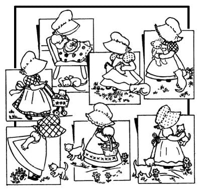 Aunt Martha 3920 - Bonnie Bonnet - Grandma's Attic Quilting