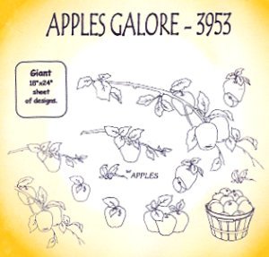 Aunt Martha 3953 - Apples Galore - Grandma's Attic Quilting
