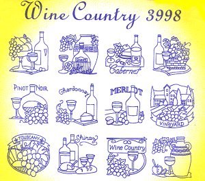 Aunt Martha 3998 - Wine Country - Grandma's Attic Quilting