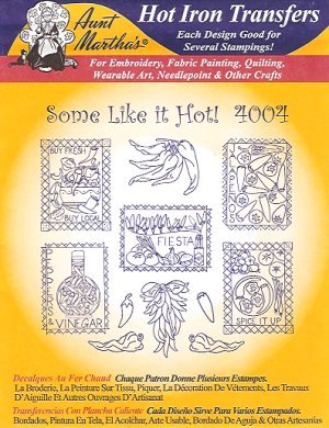 Aunt Martha 4004 - Some Like it Hot - Grandma's Attic Quilting