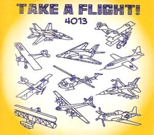 Aunt Martha 4013 - Take A Flight - Grandma's Attic Quilting