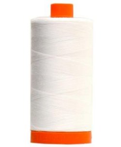 Aurifil Thread - 2024 White - Grandma's Attic Quilting