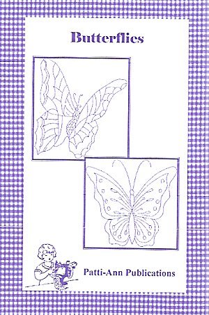 Butterflies Embroidery for Tea Towels - Grandma&