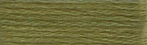 DMC Embroidery Floss - 3011 Khaki Green, Dark - Grandma's Attic Quilting