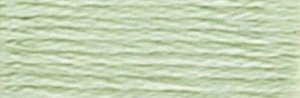 DMC Embroidery Floss - 369 Pistachio Green, Very Light - Grandma's Attic Quilting