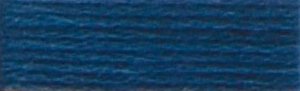 DMC Embroidery Floss - 3750 Antique Blue, Very Dark - Grandma's Attic Quilting