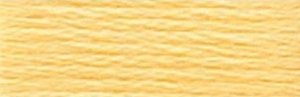 DMC Embroidery Floss - 744 Yellow, Pale - Grandma's Attic Quilting