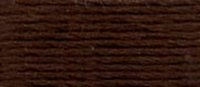 DMC Perle Cotton Size 8 - 938 Coffee Brown, Ultra Dark - Grandma's Attic Quilting