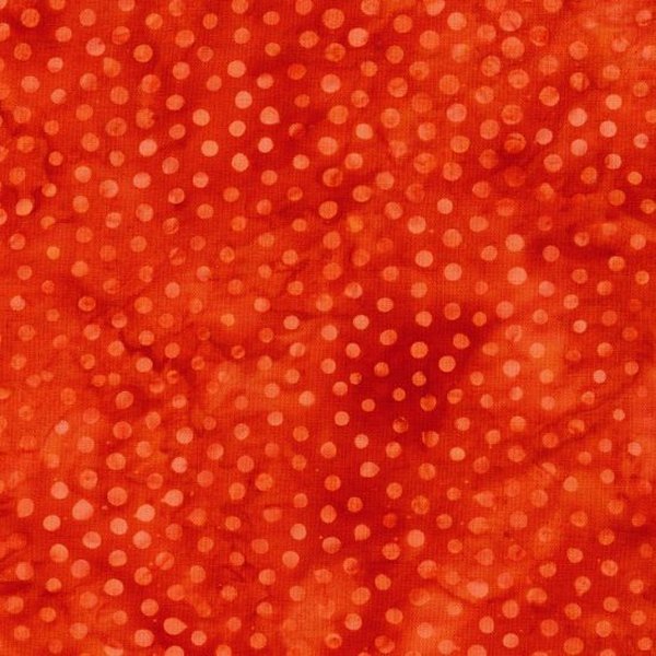 Majestic Batiks - Dots 005 Orange - Grandma&