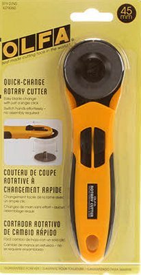Olfa - Quick Change Rotary Cutter (RTY2-NS) 45 mm - Grandma's Attic Quilting