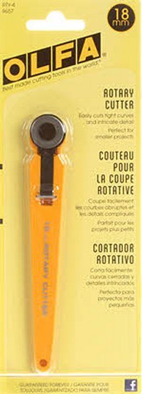 Olfa - Rotary Cutter (RTY4) 18 mm - Grandma's Attic Quilting