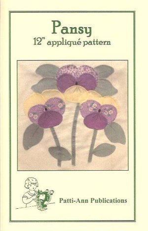 Pansy Quilt Block Pattern - Grandma&