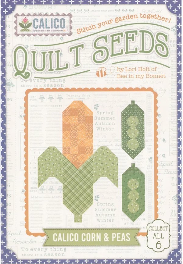 Quilt Seeds - Calico Corn and Peas - Grandma&