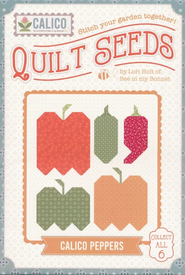 Quilt Seeds - Calico Peppers - Grandma&