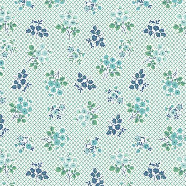 Riley Blake - C13078 Blue - Grandma's Attic Quilting