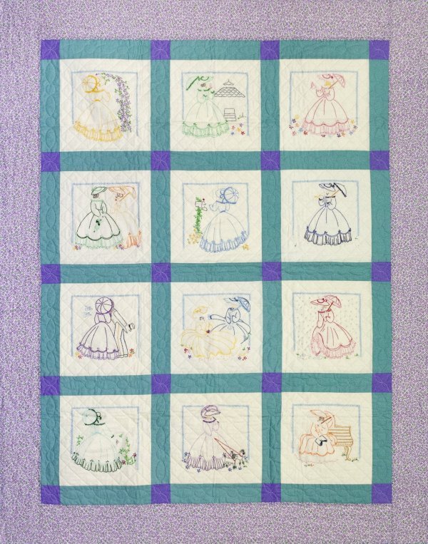 Southern Belle Embroidery Block of the Month Club - Grandma's Attic Quilting