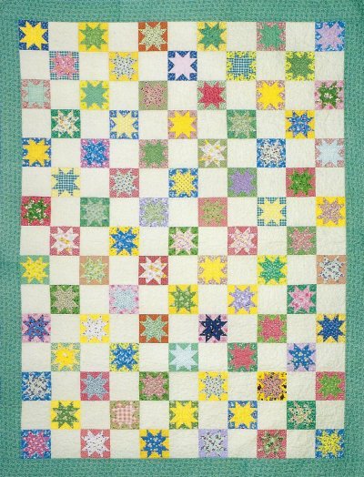 Starry Eyed Thirties Quilt - Grandma's Attic Quilting