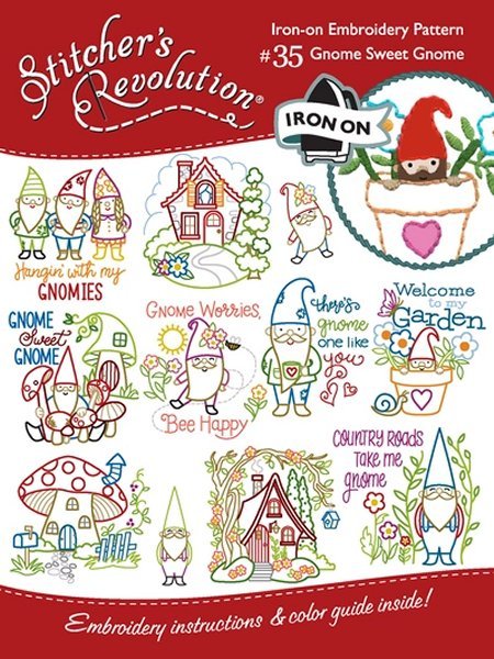 Stitcher’s Revolution - 35 Gnome Sweet Gnome - Grandma&