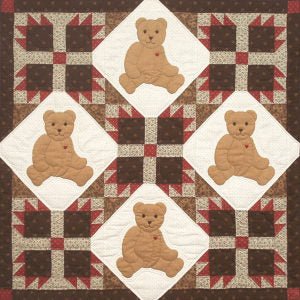 Teddy Tracks - Grandma's Attic Quilting