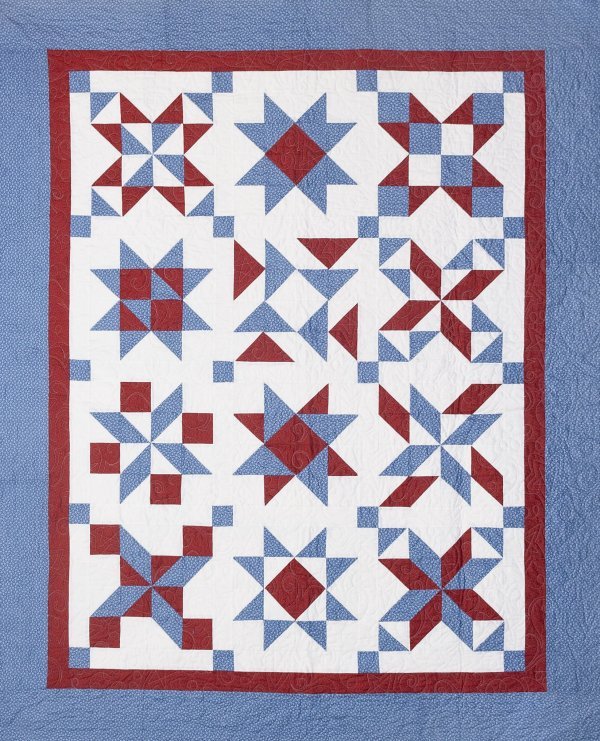 Yankee Doodle Dash Block of the Month Club - Grandma&