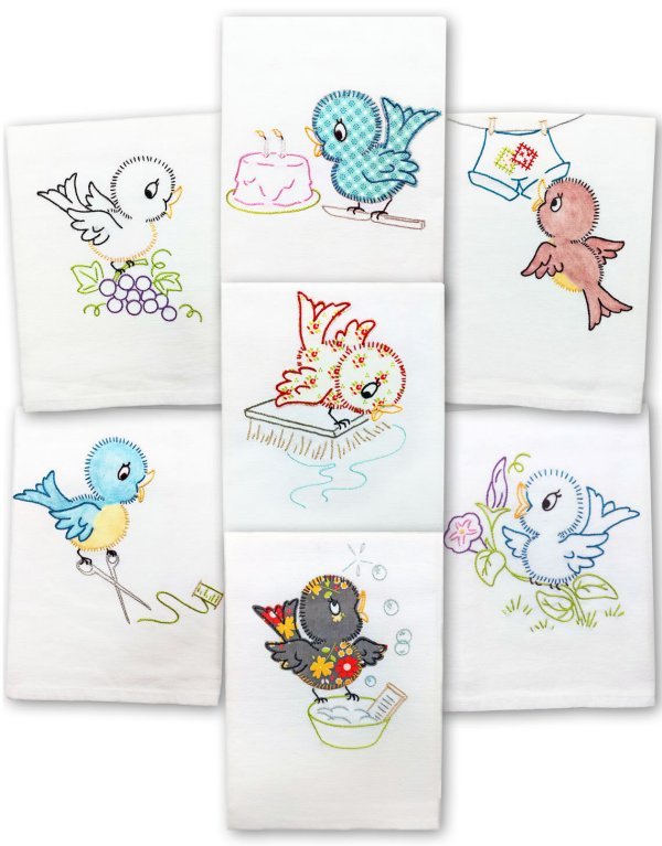 Yesterday's Charm - Little Birdie - Grandma's Attic Quilting